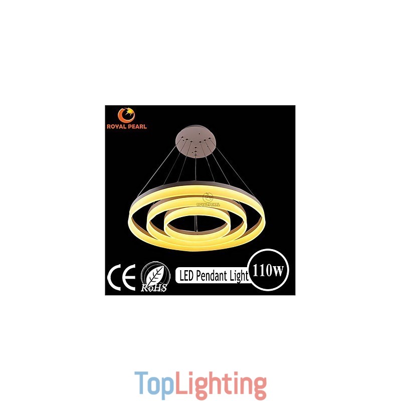 Hot Sale White Color Acrylic Modern Hanging Light 130W