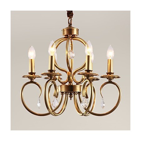 Chandelier Pendant Light Mini Style Traditional Classic Metal Chandelier Pendant Light Mini Style Traditional Classic Metal