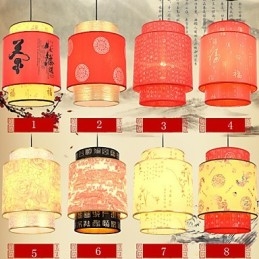 Single Head Meals Chandelier Archaizes Teahouse Small Droplight Lamp