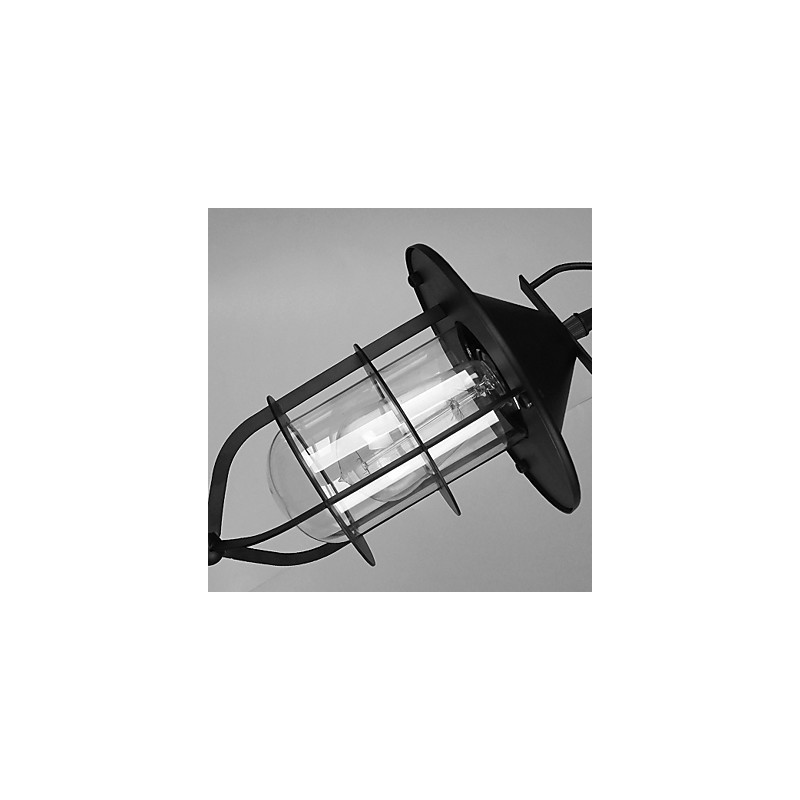 Vintage Country Painting Metal Pendant Light Garage