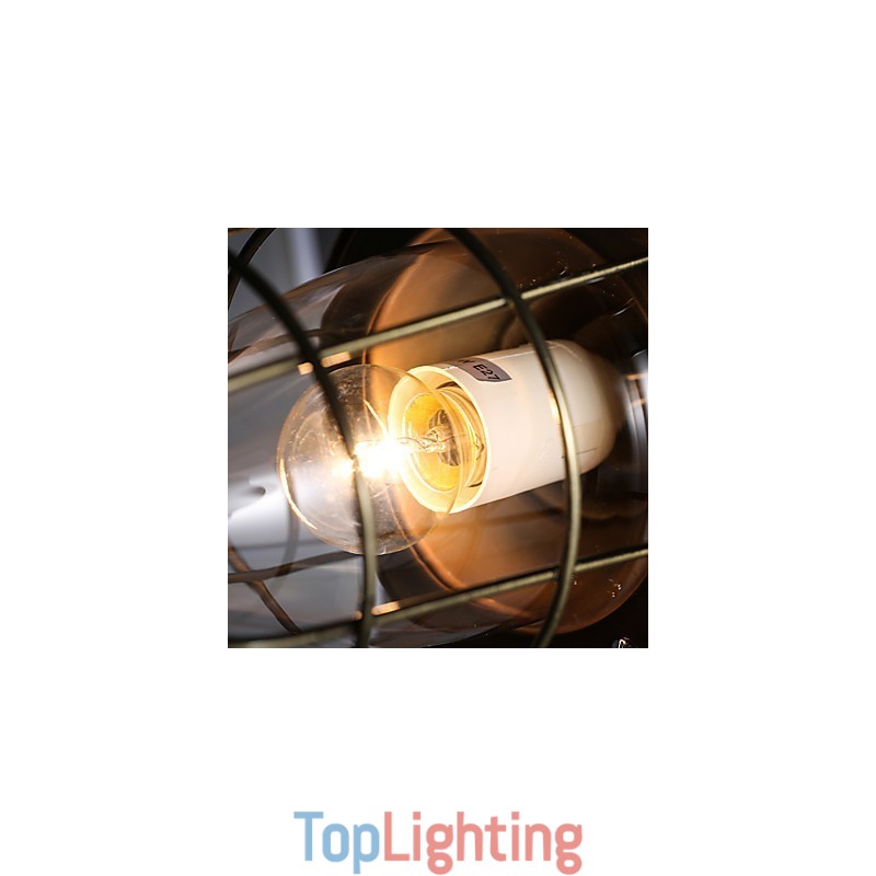 Retro Mini Style Electroplated Metal Pendant Light