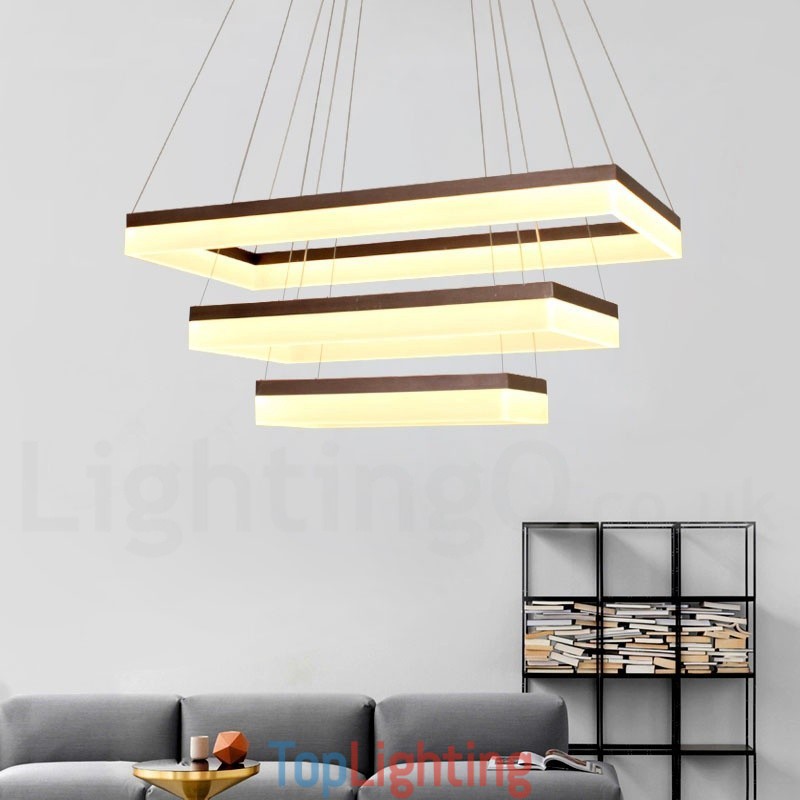 Wi Fi Smart Dimmable 3 Tiers Modern Contemporary Style Home Pendant Light
