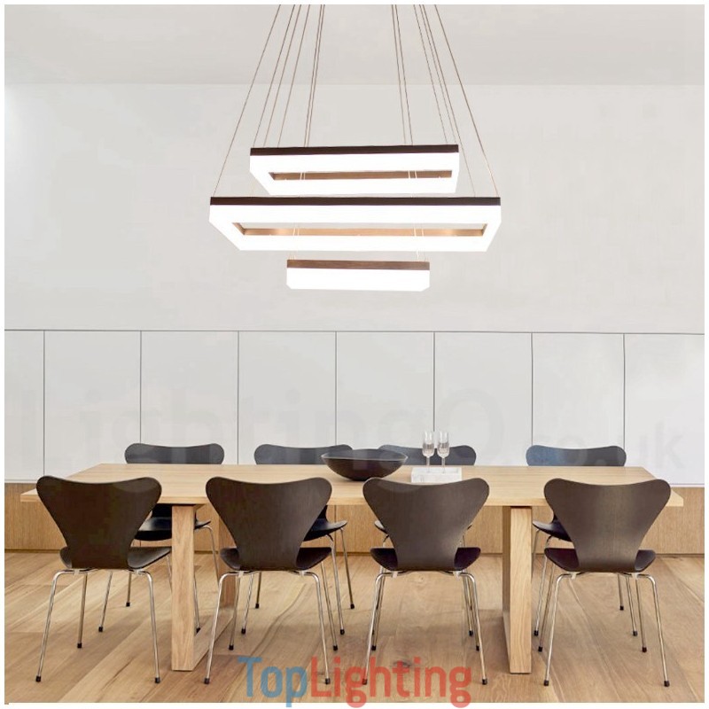 Wi Fi Smart Dimmable 3 Tiers Modern Contemporary Style Home Pendant Light