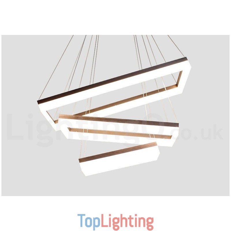 Wi Fi Smart Dimmable 3 Tiers Modern Contemporary Style Home Pendant Light