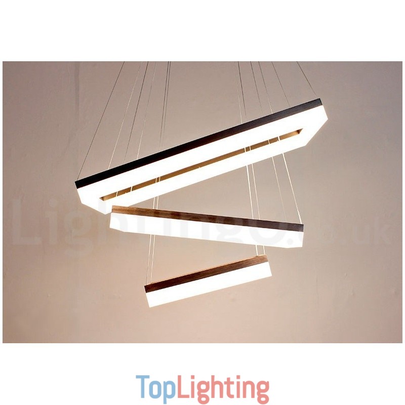 Wi Fi Smart Dimmable 3 Tiers Modern Contemporary Style Home Pendant Light
