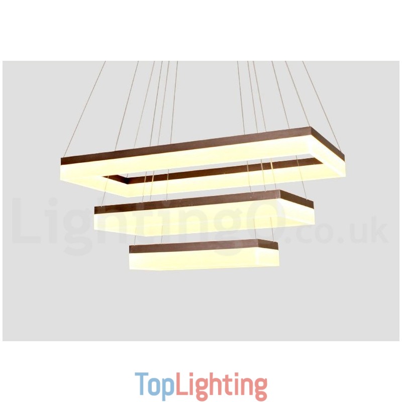 Wi Fi Smart Dimmable 3 Tiers Modern Contemporary Style Home Pendant Light