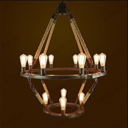American Industrial Windge Hemp 12 European Retro Lamp