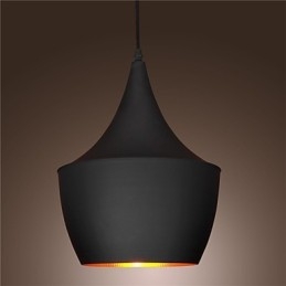 Pendant Light Retro Vintage Tom Dixon Design Black White Type Cafe pendant lamps