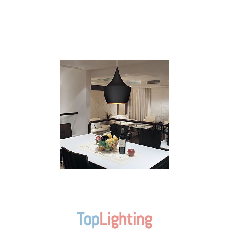 Pendant Light Retro Vintage Tom Dixon Design Black White Type Cafe pendant lamps