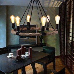 Chandelier Pendant Light Mini Style Rustic Lodge Metal