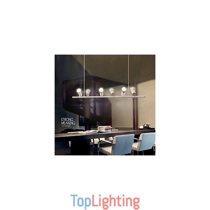 Vintage Retro Mini Style Painting Metal Pendant Light