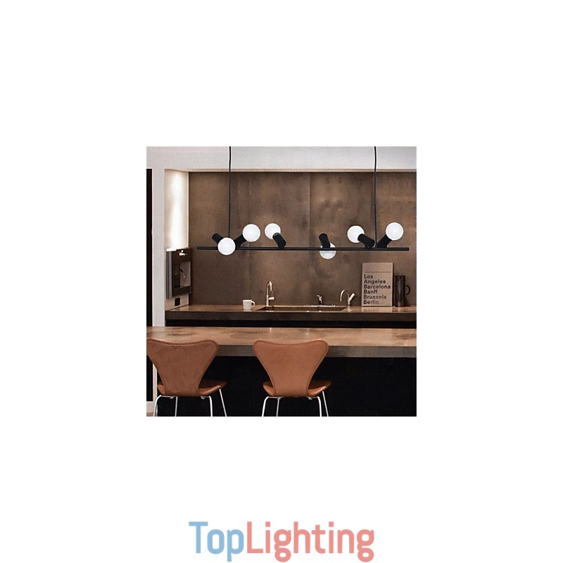 Vintage Retro Mini Style Painting Metal Pendant Light