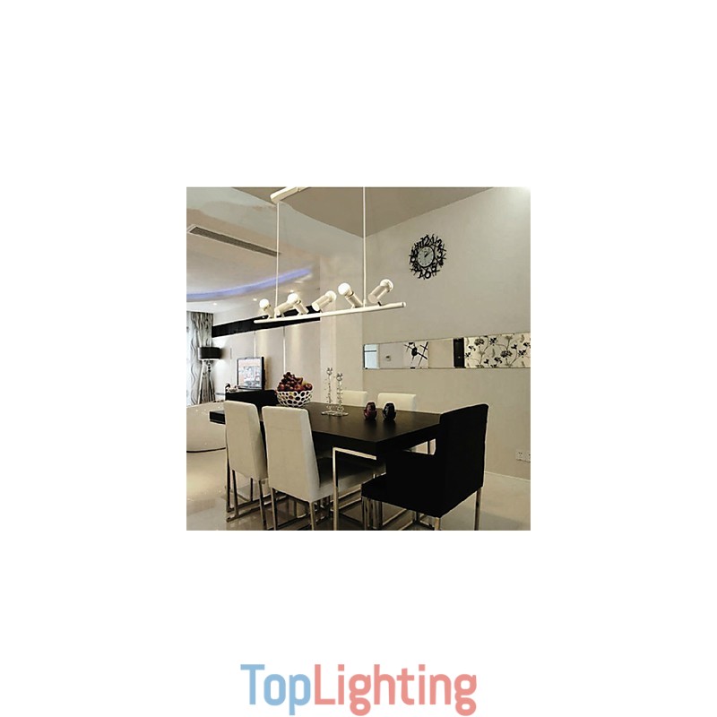 Vintage Retro Mini Style Painting Metal Pendant Light
