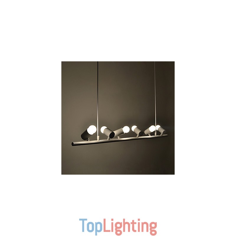 Vintage Retro Mini Style Painting Metal Pendant Light