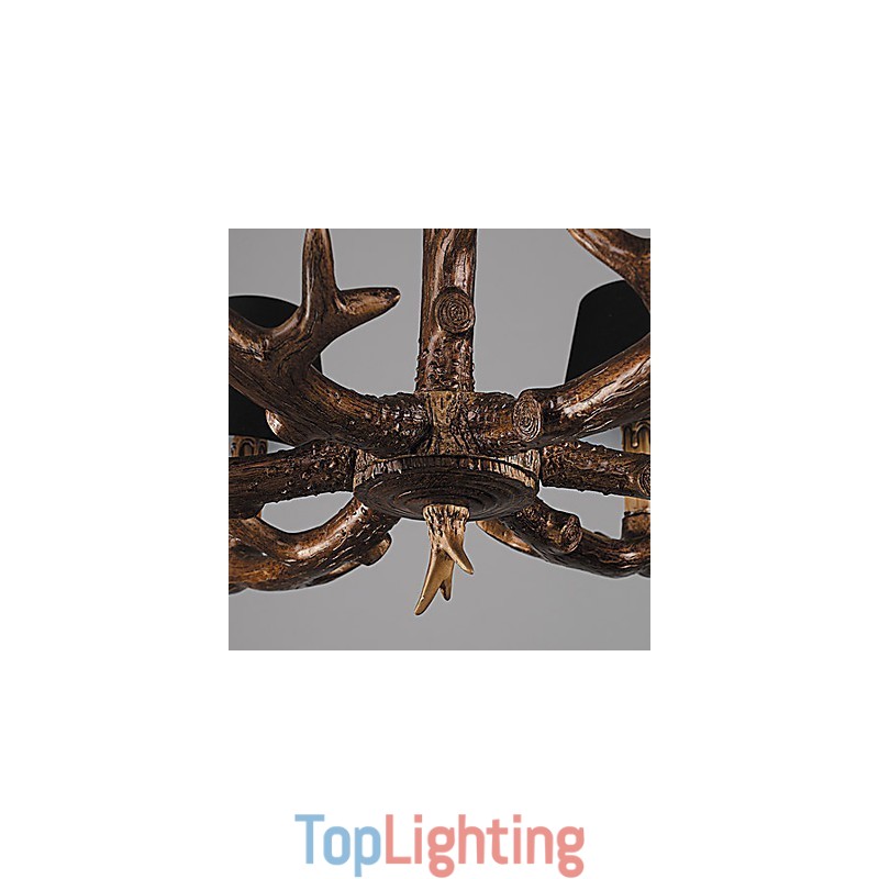 Chandelier Pendant Light Vintage Resin