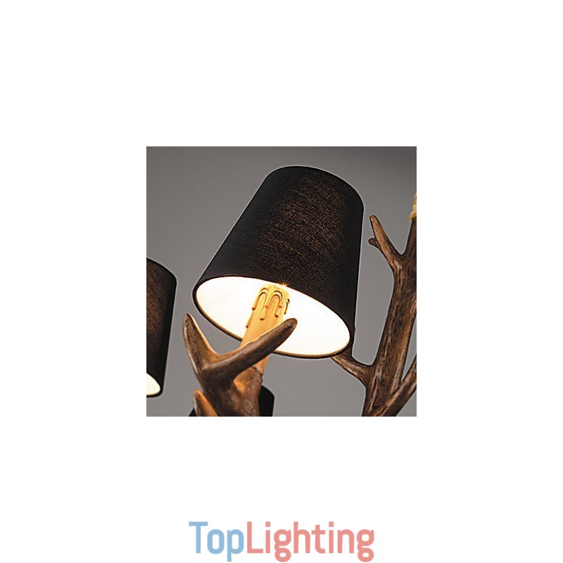 Chandelier Pendant Light Vintage Resin