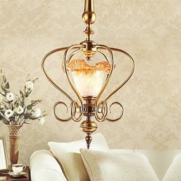 Pendant Lights Mini Style Traditional Classic Metal