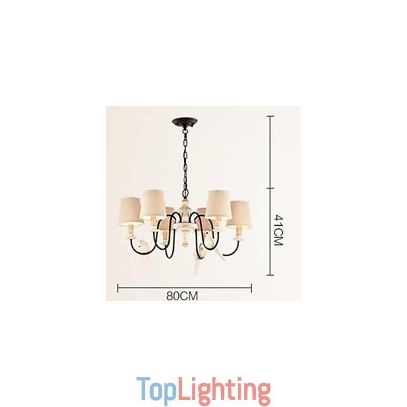 Chandelier Pendant Light Vintage Resin