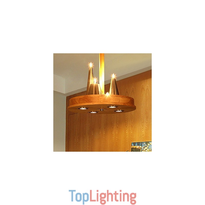 American Warm Stylish solid Wood Pendant