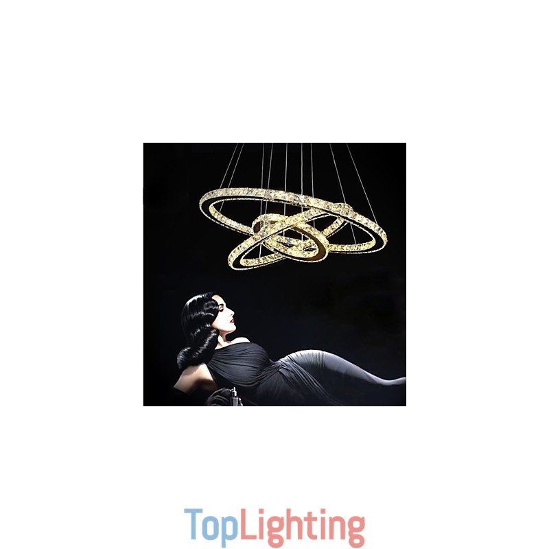 Pendant Lights Crystal Modern Contemporary Metal
