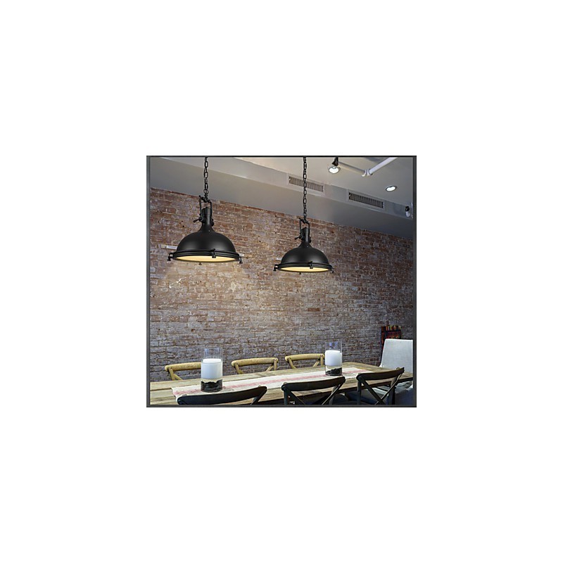 Industrial Single Pendant Lamp Decorate Loft Style Vintage Metal Drop Light