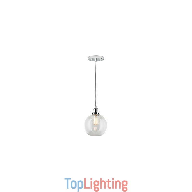 Traditional Classic Vintage Retro Country Globe Pendant Light