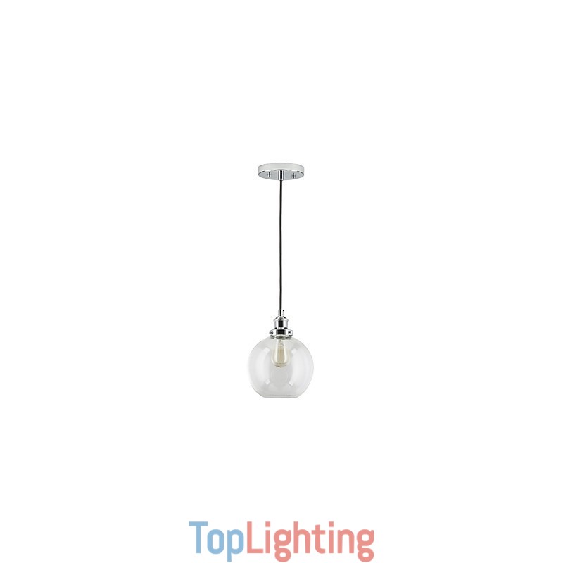 Traditional Classic Vintage Retro Country Globe Pendant Light