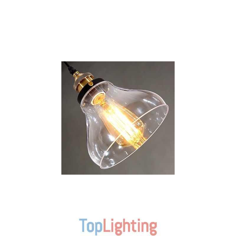 Traditional Classic Vintage Retro Country Globe Pendant Light