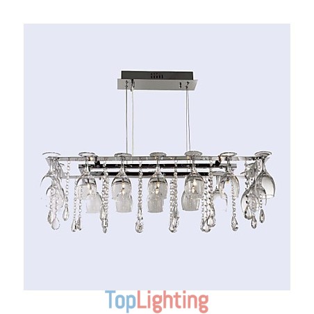 Modern Contemporary Traditional Classic Crystal Chrome Metal Pendant Light Modern Contemporary Traditional Classic Crystal Chrome Metal Pendant Light