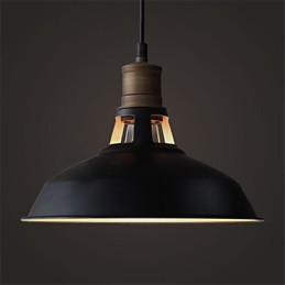Industrial Vintagen Mini Metal Pendant Light 1 Light Multi Color Optional