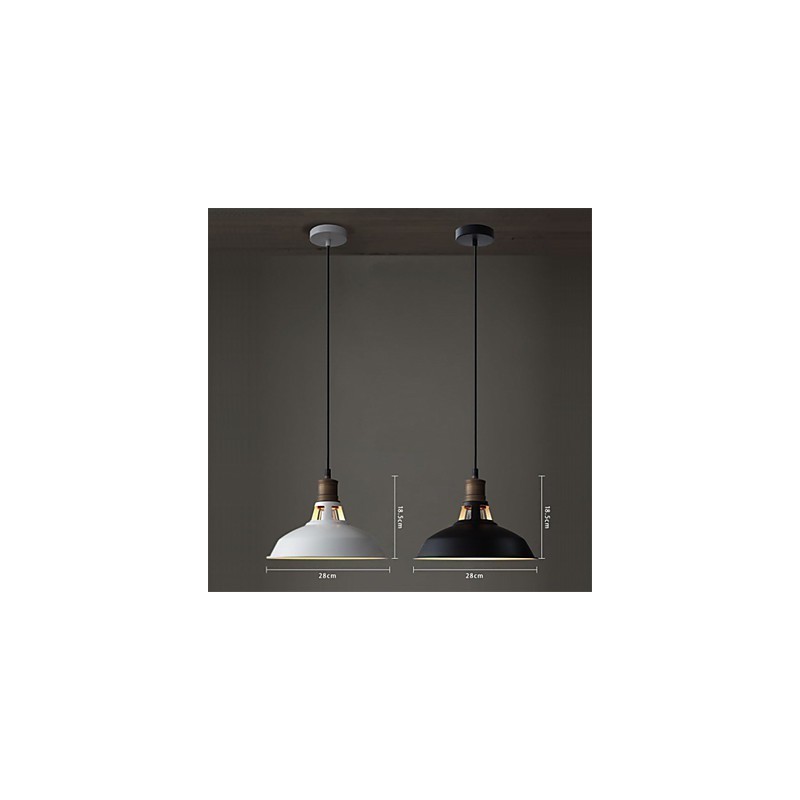 Industrial Vintagen Mini Metal Pendant Light 1 Light Multi Color Optional