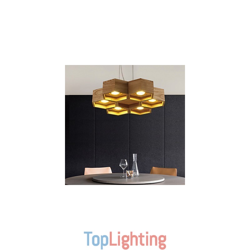 Pendant Lights Country Wood Bamboo