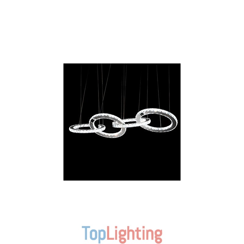 Pendant Lights Crystal Light Modern Contemporary Metal
