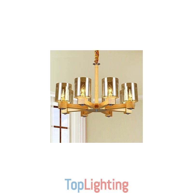 Pendant Lights Country Wood Bamboo