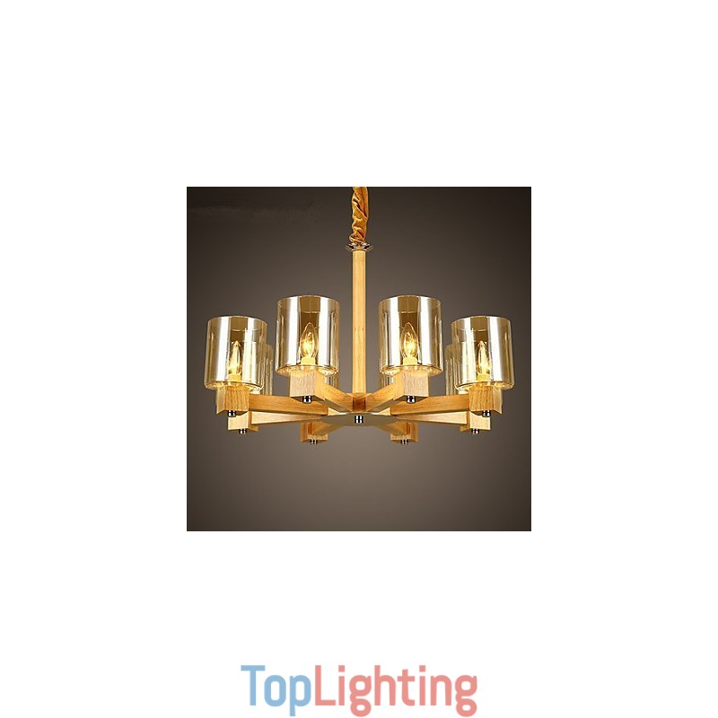 Pendant Lights Country Wood Bamboo