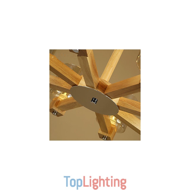 Pendant Lights Country Wood Bamboo