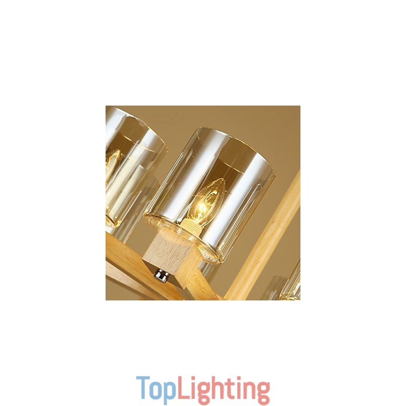 Pendant Lights Country Wood Bamboo