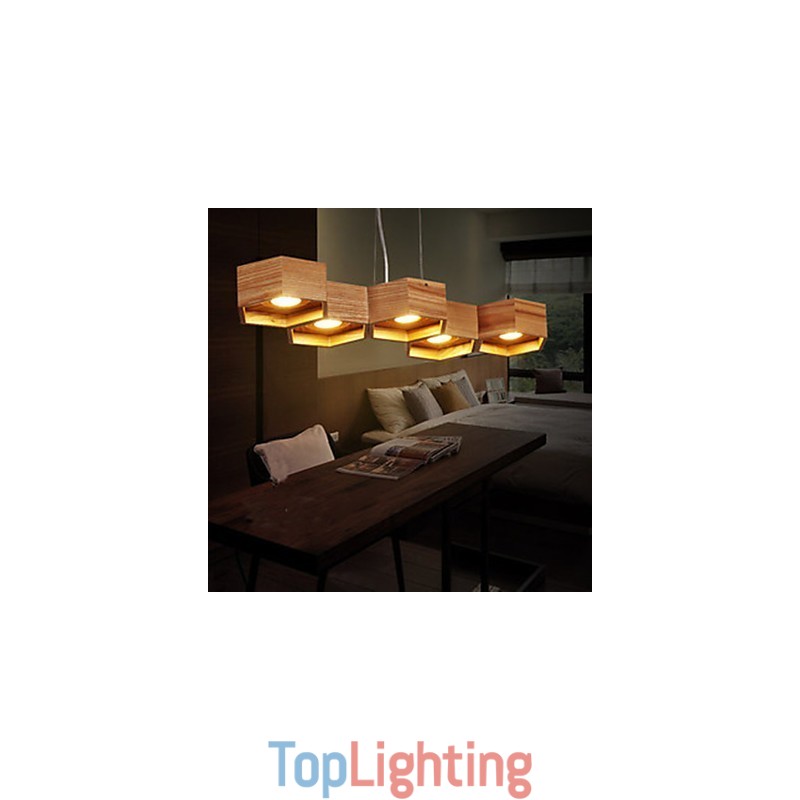 Pendant Lights Country Wood Bamboo