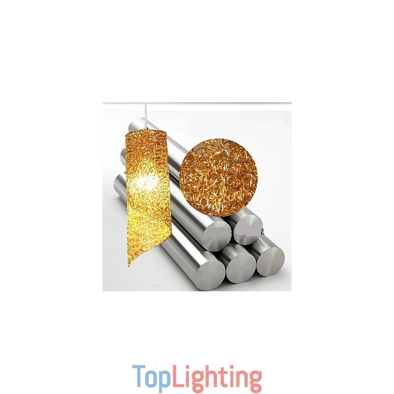 Head Cylindrical Round long Aluminum Cylinder Creative lamps