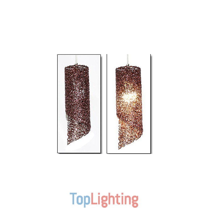 Head Cylindrical Round long Aluminum Cylinder Creative lamps