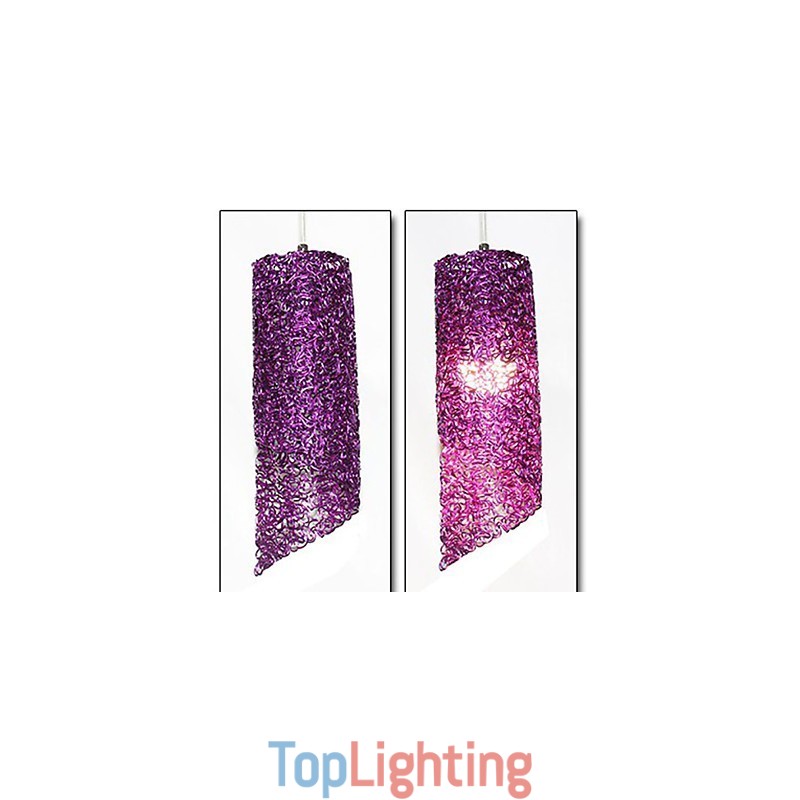 Head Cylindrical Round long Aluminum Cylinder Creative lamps