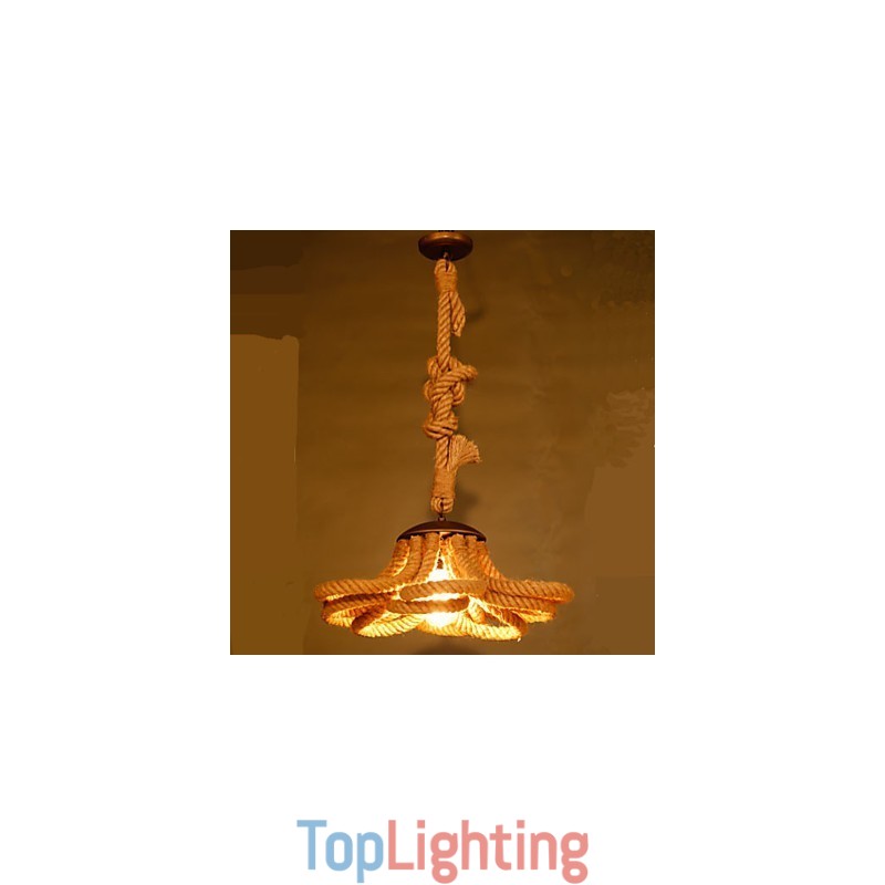 American Pastoralge Rope lamp Retro