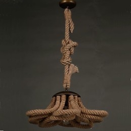 American Pastoralge Rope lamp Retro