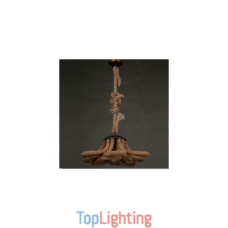 American Pastoralge Rope lamp Retro