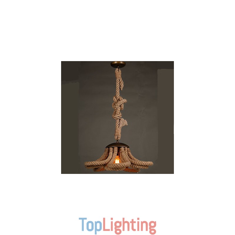 American Pastoralge Rope lamp Retro