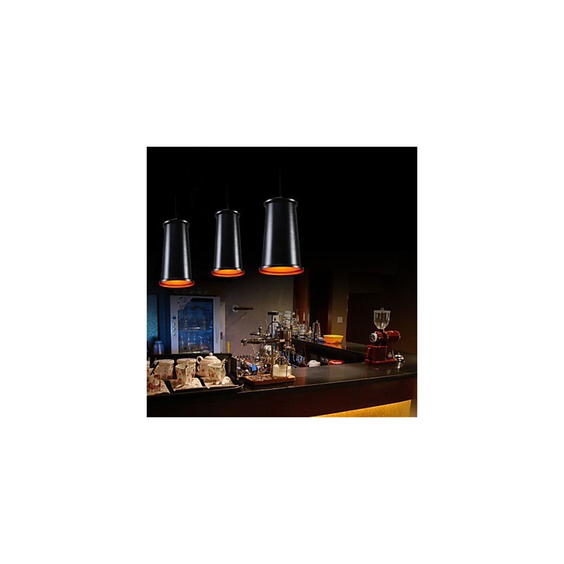 Classic Rustic Vintage Mini Style Painting Metal Pendant Light