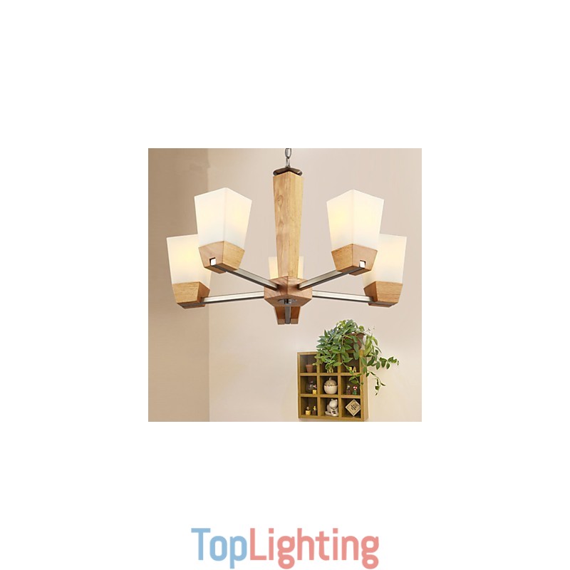Pendant Lights Country Wood Bamboo