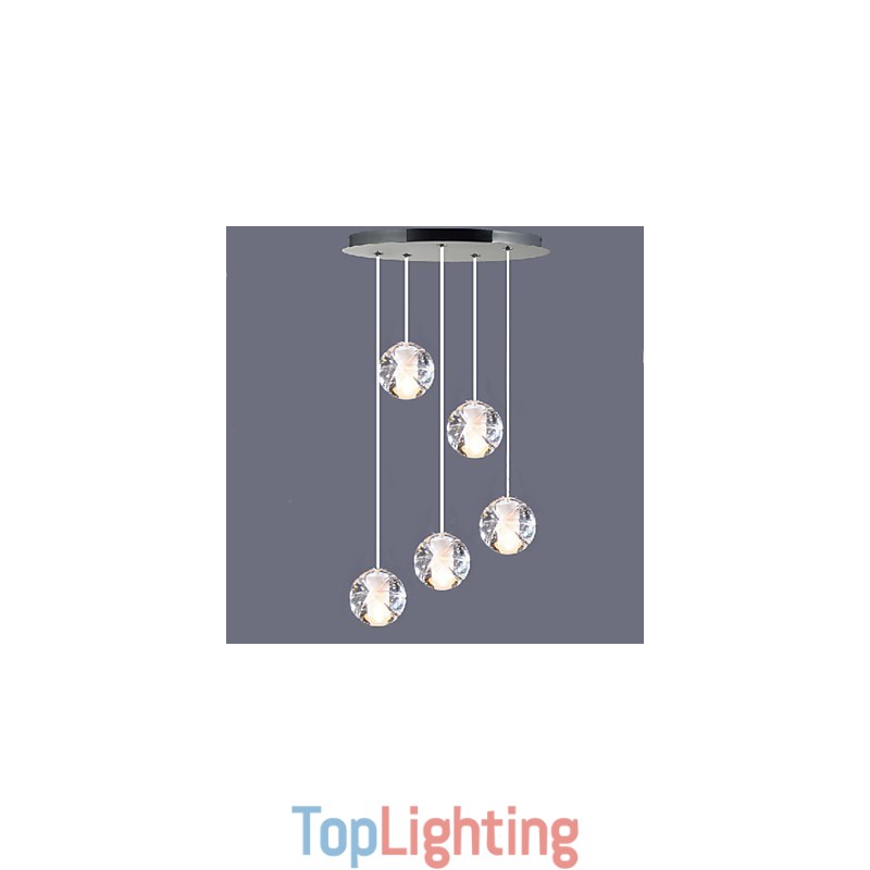 Crystal Glass Chandelier Hail