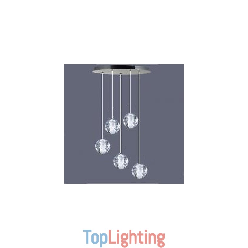 Crystal Glass Chandelier Hail