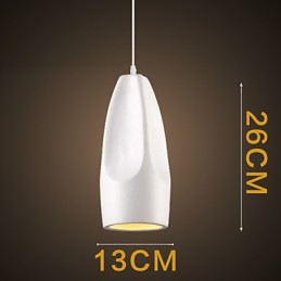 Vintage Retro Mini Style Painting Metal Pendant Light